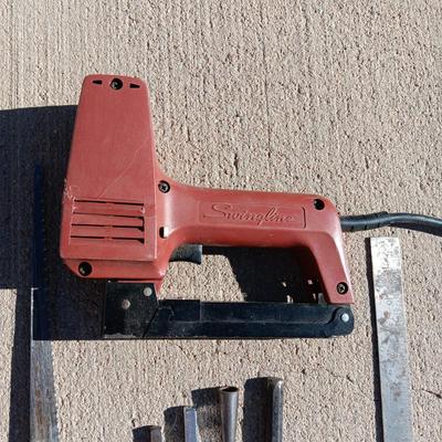 ELECTRIC STAPLE GUN, HAMMER, HAND SAW, PLIERS AND MORE