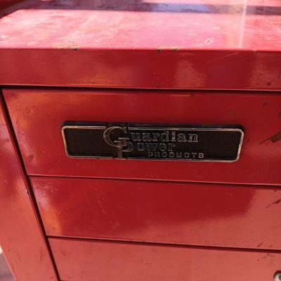 GUARDIAN POWER 3 DRAWER TOOL CHEST W/CABINET AND LOCKING CASTERS