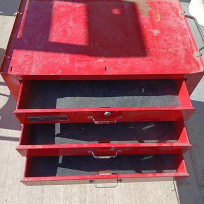 GUARDIAN POWER 3 DRAWER TOOL CHEST W/CABINET AND LOCKING CASTERS