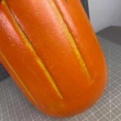 Terra Cotta Jack-O-Lantern Large