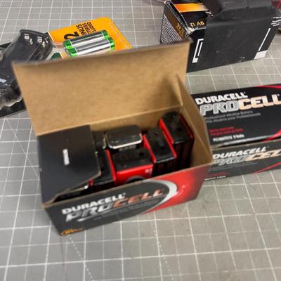 BATTERIES AAA, AA and 9Volt