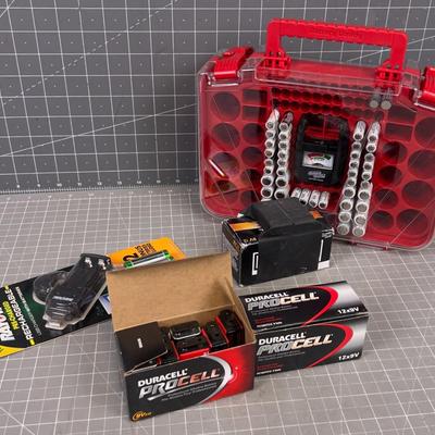 BATTERIES AAA, AA and 9Volt