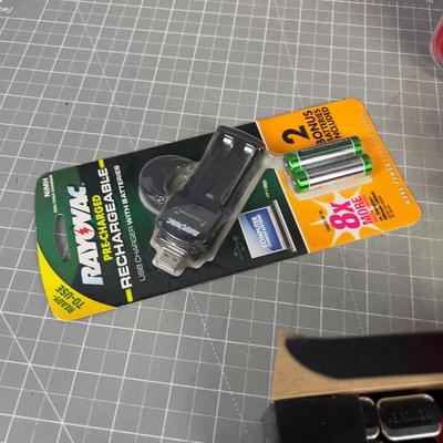 BATTERIES AAA, AA and 9Volt