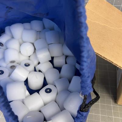 Votives, Lots of white votive Candles 