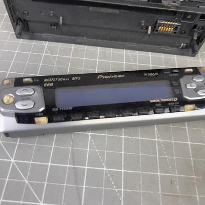 JVC and a Pioneer CAR STEREO 