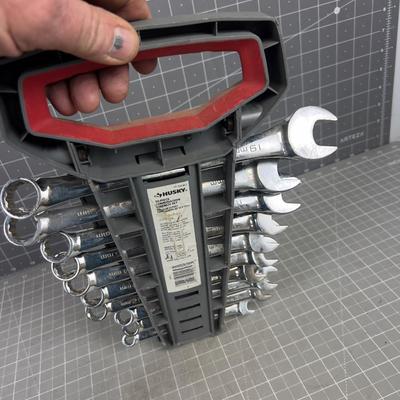 Husky 10 Piece Metric Combination Wrench Set