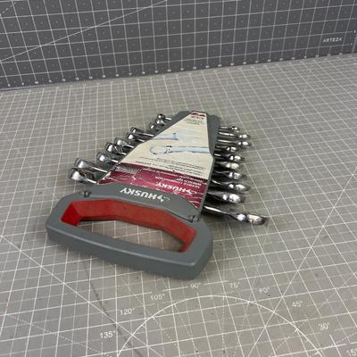 Husky 10 Piece Metric Combination Wrench Set