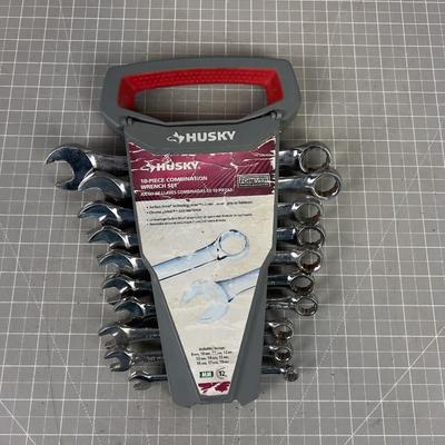 Husky 10 Piece Metric Combination Wrench Set