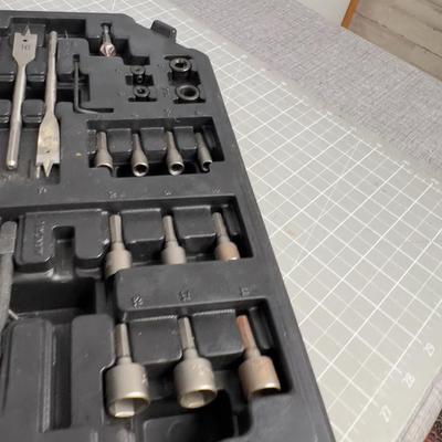 Drill Bit Set with Carrying Case