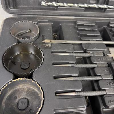 Drill Bit Set with Carrying Case