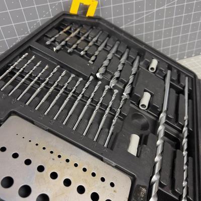 Drill Bit Set with Carrying Case