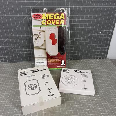 Siding Mounting Kits for Electrical Lighting