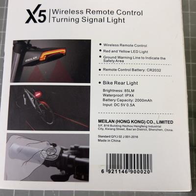X5 Wireless Remote Turning Signal Lights for Bike or whatever