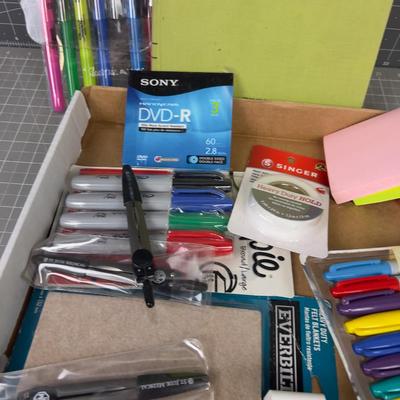 Office Lot; Markers, Post its and Highlighters 