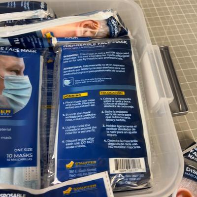 Tub Full of Face Masks 