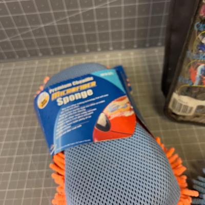 CAR Cleaning Lot: Mit, Duster, Polishing items