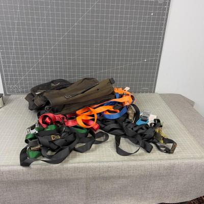 Tote  Bag with Ratchet Straps 