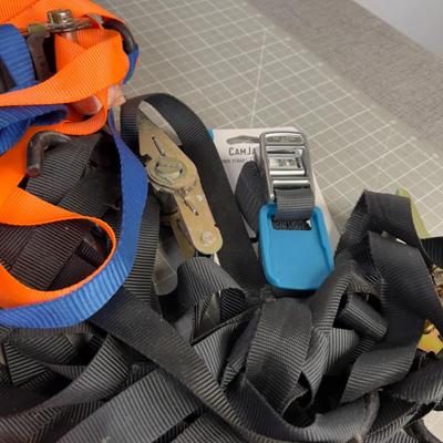 Tote  Bag with Ratchet Straps 