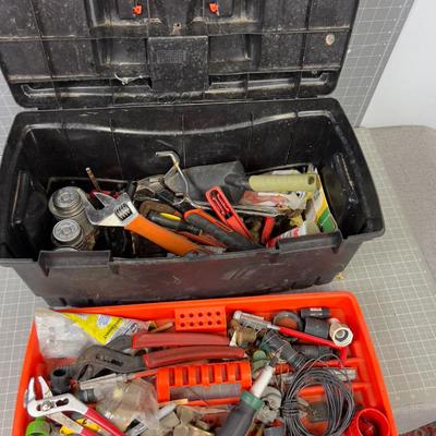 Sprinkler Repair tools and Tote 