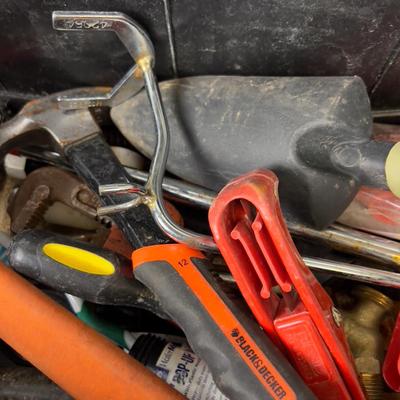 Sprinkler Repair tools and Tote 