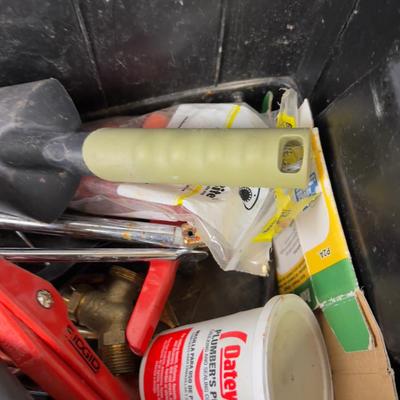 Sprinkler Repair tools and Tote 