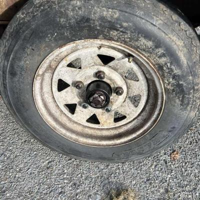 Small Trailer 8'6' w/Spare 2000 lb Axle
