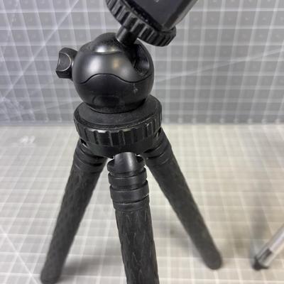 2 Tripods for Cell Phone or Camera, Adjustable Height