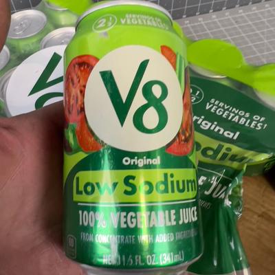 19 Cans of V8 Juice