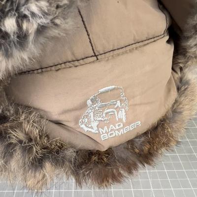 Real Rabbit Fur BOMMER Hat