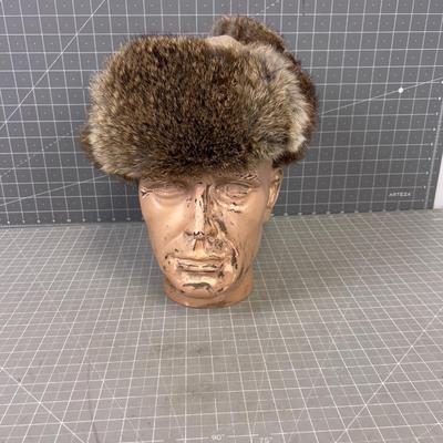 Real Rabbit Fur BOMMER Hat