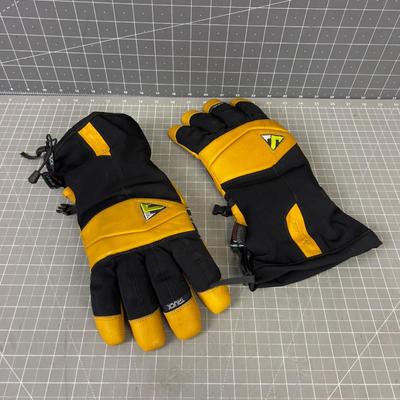 TRUCK Leather Ski Gloves 