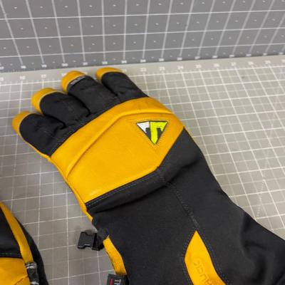 TRUCK Leather Ski Gloves 