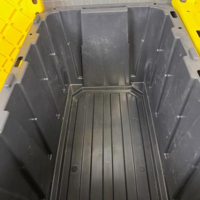 (2) 7 Gallon  Tough Totes. 