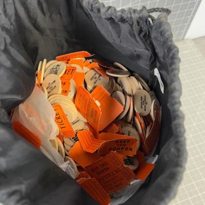A whole Basket Full of Tokens with "Grill on the Hill -  Beer Sample" 