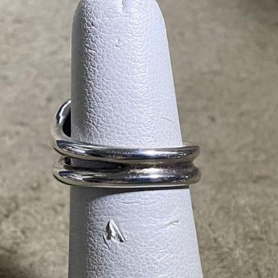 vintage JOSEPH ESPOSITO DESIGNER STERLING SILVER RING SIZE 6