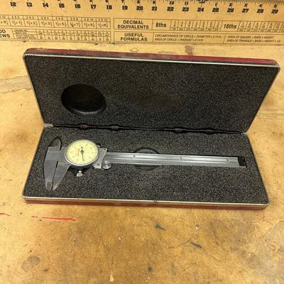 Starrett Dial Caliper & Mitutoyo Micrometer (B1-MG)