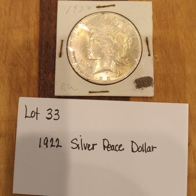1922 Peace Dollar