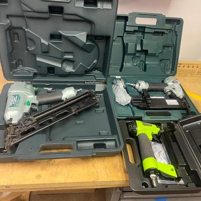Hitachi Finish & Brad Nailer & Surebonder Stapler (B1-MG)