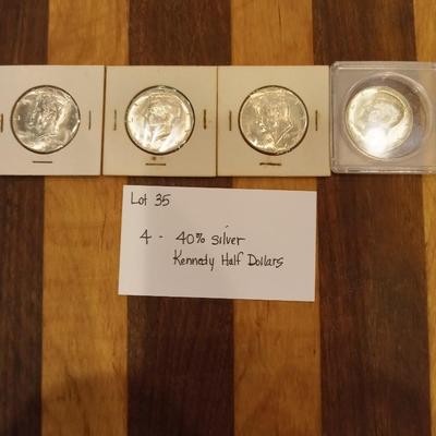 4. 40% silver 1/2