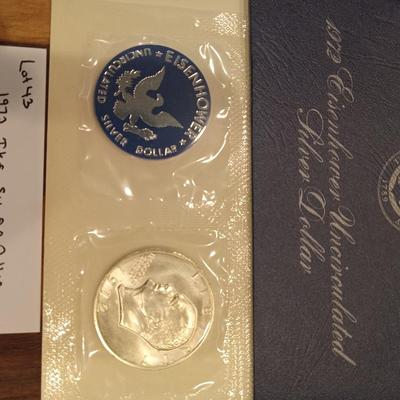 1972 Ike Uncirculated dollar