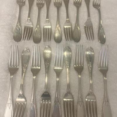 Silverplate Dinner Forks Lot