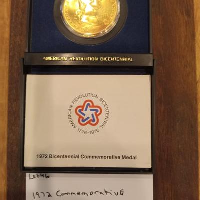 1972 commemorative medal