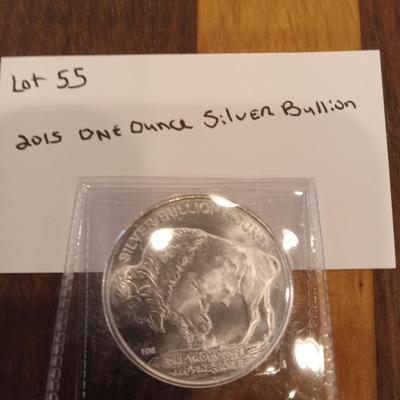 2015 1 troy ounce buffalo/Indian Round
