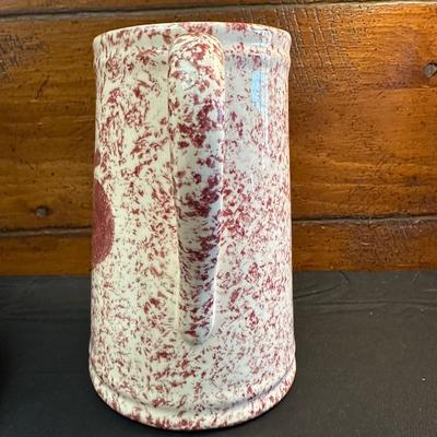 Collection of Blue & Red Ceramic Serving Dishes