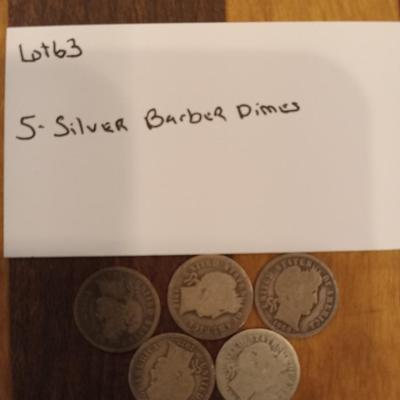 5 barber dimes
