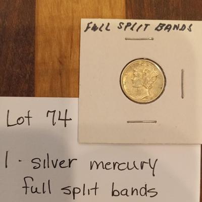 1 mercury dime