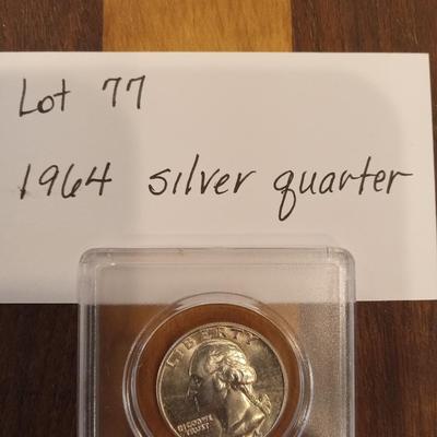1964 Washington Quarter