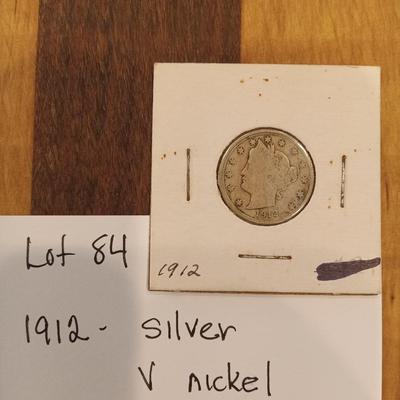 1912 V nickle