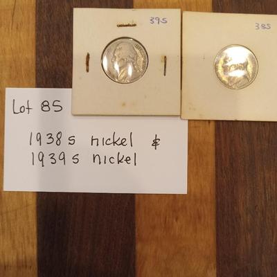 1939 S nickles