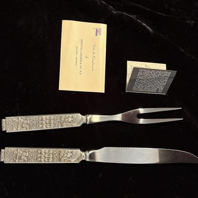 Henckels, Westfal-Larsen Meat Carving/Serving Sets & More (D-ES)